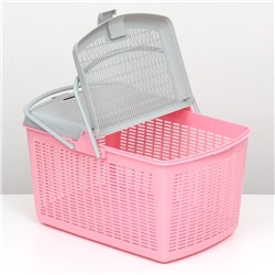 Корзина 47×36×27.5 см, нежно розовый