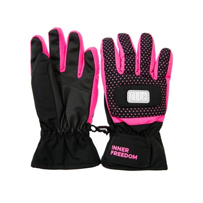 Перчатки текстильные для девочек