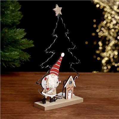 Декор с подсветкой «Ёлка» 20×6×20.5 см