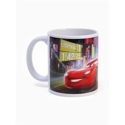 Кружка керамическая «Молния Маккуин», 320 мл, Тачки