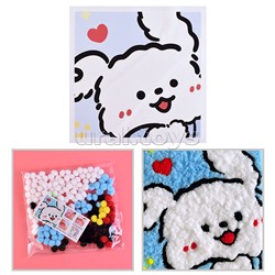 Набор творческая мастерская "Щенок" 22*22 см.