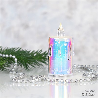 Свеча светодиодная 8 см / VFR-31 /уп 24/960/