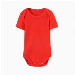 Боди детское Bloom Baby, рост 68 см, красное