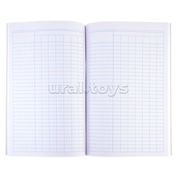 Книга учета бухгалтерская A4, 96 л пустографка, офсет 55-60 г/м², 90% белизна, обложка из немелованного картона 220 г/м² + корешок б/в /13940