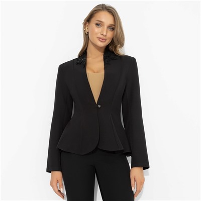 Жакет с декоративным воротником, Красиво быть смелой