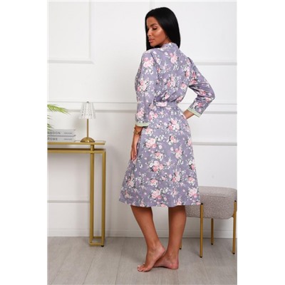 1089 Пеньюар с сорочкой (Сиреневый)