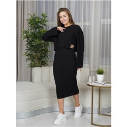 Платье Прима двойка (Чёрный)