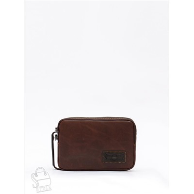 Клатч мужской кожаный 4038TR d.brown Tough Ruder