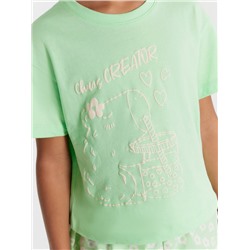 КОМПЛЕКТ ДЛЯ ДЕВОЧЕК (ФУТБОЛКА, ШОРТЫ) 567748