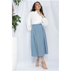 Юбка Городская среда (голубой джинс) Ю13079-16М