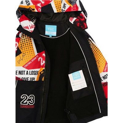 Куртка текстильная с полиуретановым покрытием для мальчиков (ветровка)