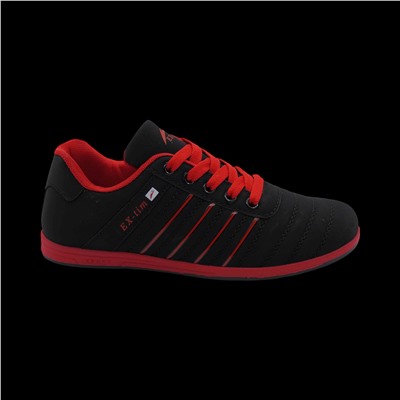 Кроссовки 5140-3 черно красные