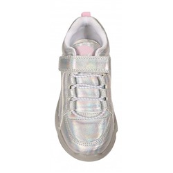 A-B006-85-G серебро Кроссовки для девочек (36-39)/8