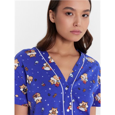 КОМПЛЕКТ ЖЕНСКИЙ (ЖАКЕТ, ШОРТЫ) 592348