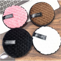 Многоразовый спонж для умывания и снятия макияжа 90CLEAN SPONGE (1 шт.)