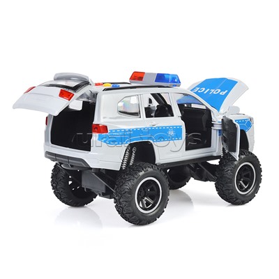 Машина "Полиция Сити" (свет, звук) в коробке