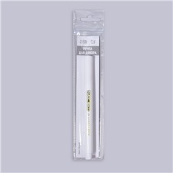 Маркер для дизайна ногтей, акриловый, 13.5 см, белый