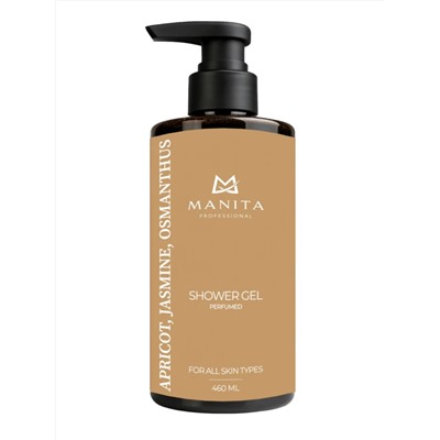 MANITA Гель для душа парфюмированный / Apricot, Jasmine, Osmanthus, 460 мл 28396