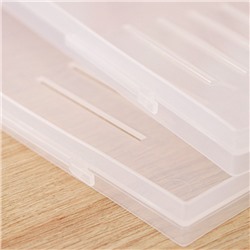 Контейнер для хранения без крышки ROLLY, 10,6 л, 16,8×30,5×24,2 см, прозрачный