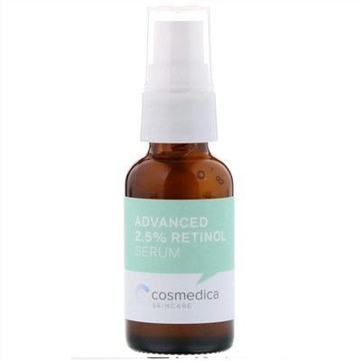 Cosmedica Skincare, Улучшенная сыворотка с 2,5% ретинолом, 30 мл (1 унция)