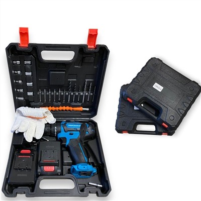 Шуруповерт с ударным механизмом 2 АКБ