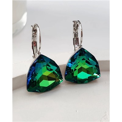 Серьги с чешскими кристаллами