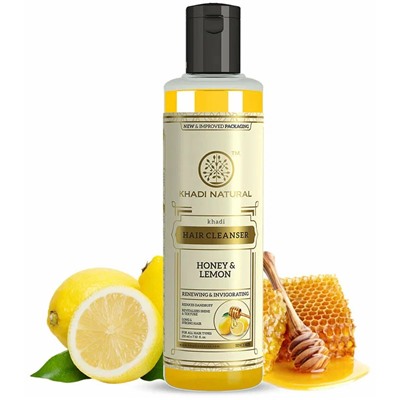 Khadi Natural Шампунь с Медом и соком Лимона 210 мл