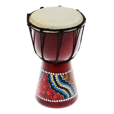 Сувенирный музыкальный инструмент «Барабан Джембе», 20 см, МИКС