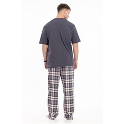 Пижама футболка и брюки М125117Псб