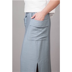 Юбка женская  177/01/Серо-голубой