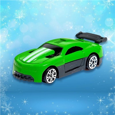 УЦЕНКА WOOW TOYS Новогодний шар с игрушкой ," Машинка " цв. микс 8х9.4х8см