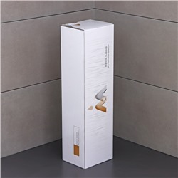 Полка выдвижная с держателем полотенец, 4 крючка 14.5×12(35)×58.5 см