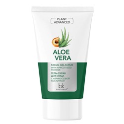 Advanced Aloe Vera Гель-скраб для лица с абрикосовой косточкой 120г
