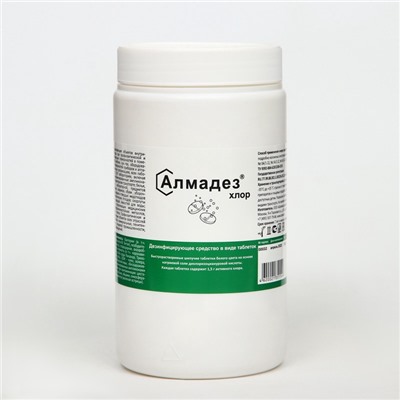 Дезинфицирующее средство «Алмадез-хлор», 300 таблеток, 1 кг