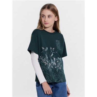 ФУТБОЛКА ДЛЯ ДЕВОЧЕК 117915