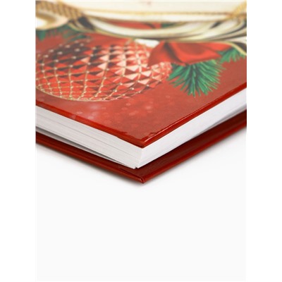 Подарочный набор новогодний, ежедневник А5, 80 листов, термостакан 350 мл «С Новым годом!»