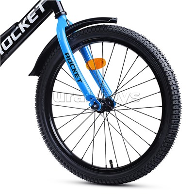 Велосипед 20" Rocket Phoenix, цвет черно/синий
