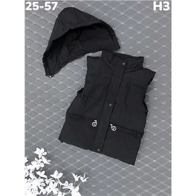 Жилет H3 чёрный
