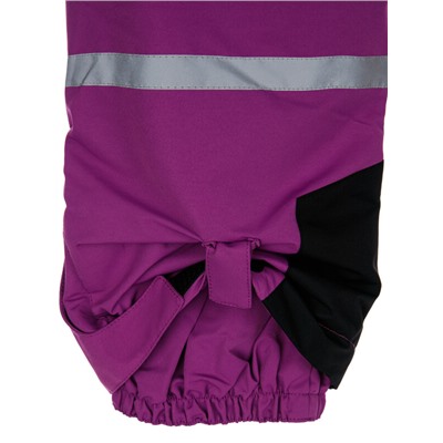 Брюки текстильные с полиуретановым покрытием для девочек