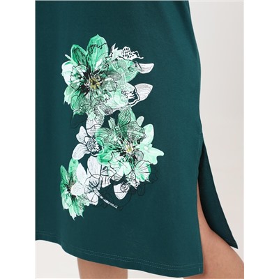 Антуриум - туника изумрудный