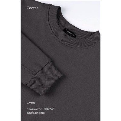 Мужской костюм оверсайз из футера трехнитки Happyfox