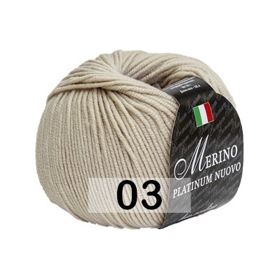 Пряжа Сеам Merino Platinum Nuovo