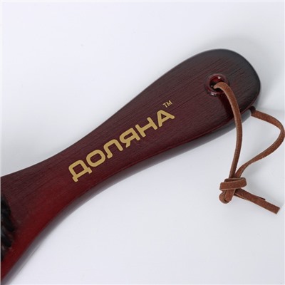 Щётка для одежды Доляна, 23×6.3×3 см, искусственная щетина