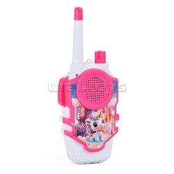 Рация игрушечная "Красивые единороги" в коробке