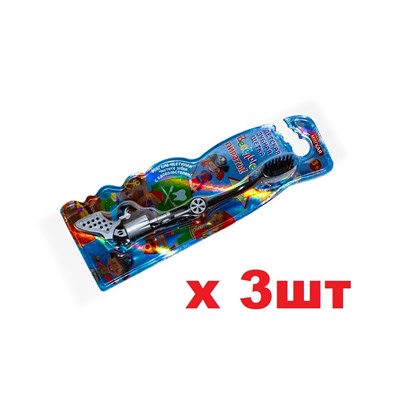 Vilsen Brush Зубная щетка детская Веселые пираты мягкая 3шт