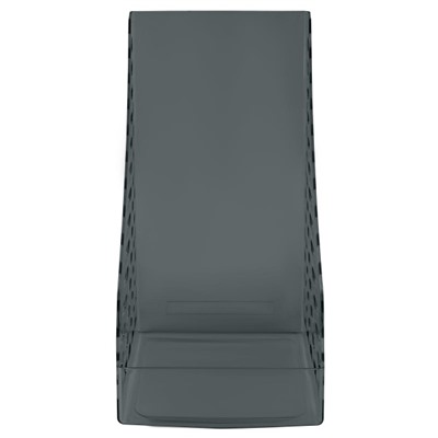 Лоток для бумаг вертикальный 160 мм XXL тонированный черный ЛТВ-30553 Стамм