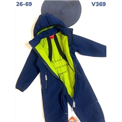 Комбинезон V369 синий