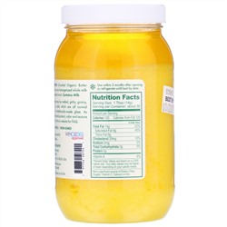 Pure Indian Foods, топленое масло гхи, 100% органический продукт из молока буйволиц, вскормленных на подножном корме, 425 г (15 унций)