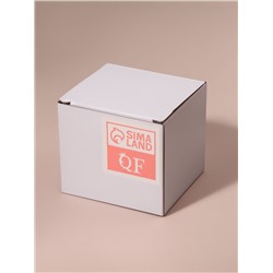 Органайзер для ватных палочек, с крышкой, 8.8×7.5×8 см, прозрачный