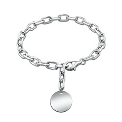 Колье из серебра родированное 925 пробы 440-10-439р